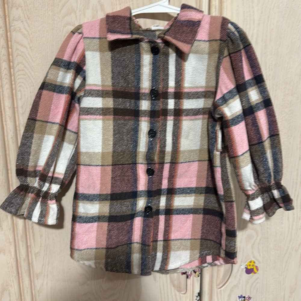 Kids Plaid Jacket